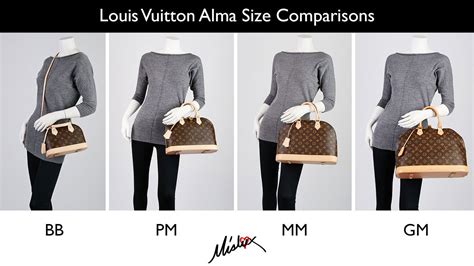 louis vuitton neverfull size chart.